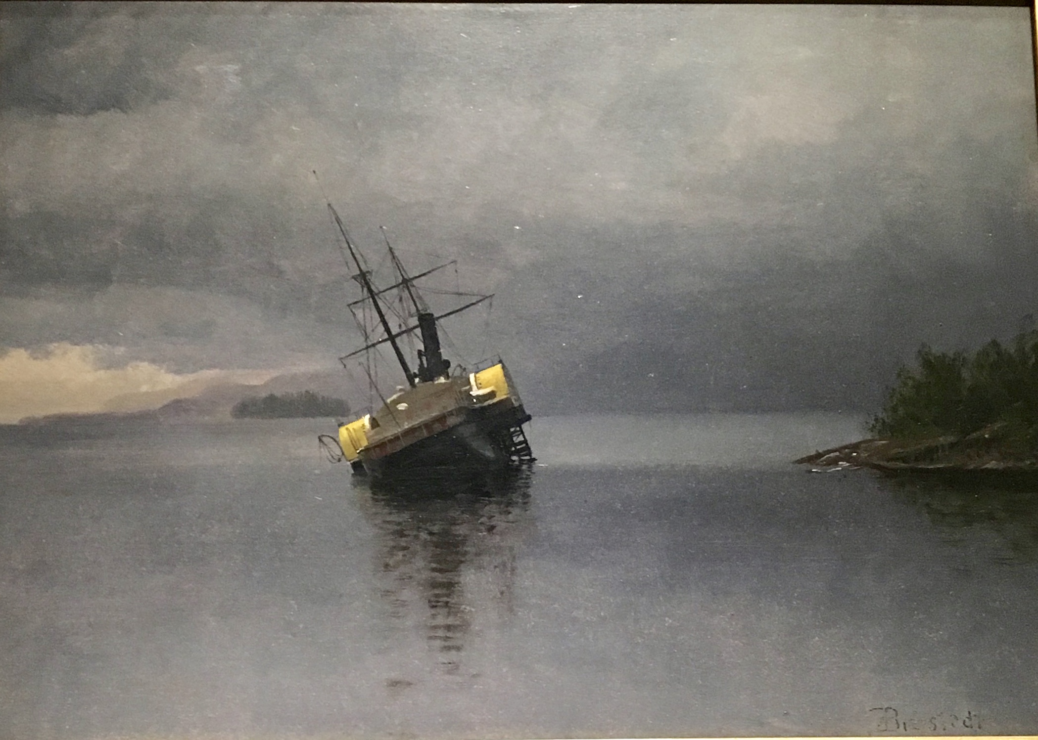 The Wreck of the Ancon, Loring Bay